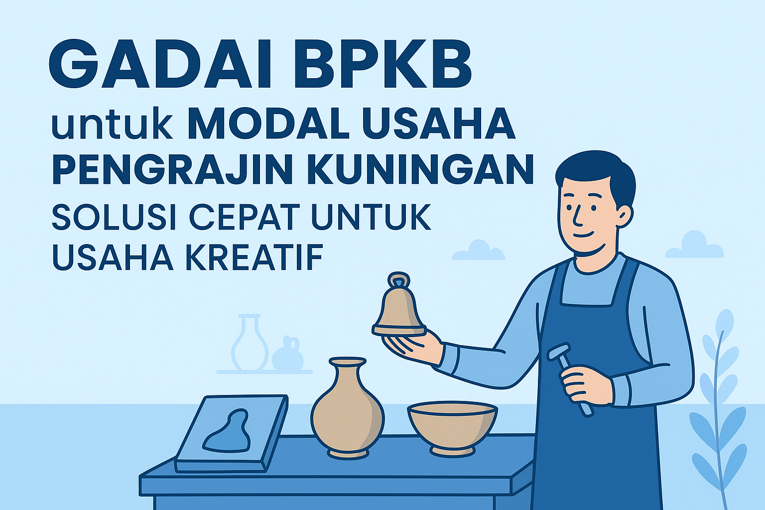 Gadai BPKB untuk Modal Usaha Pengrajin Kuningan: Solusi Cepat untuk Usaha Kreatif