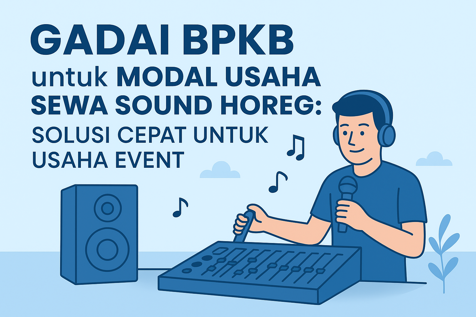 Gadai BPKB untuk Modal Usaha Sewa Sound Horeg: Solusi Cepat bagi Pelaku Usaha Event