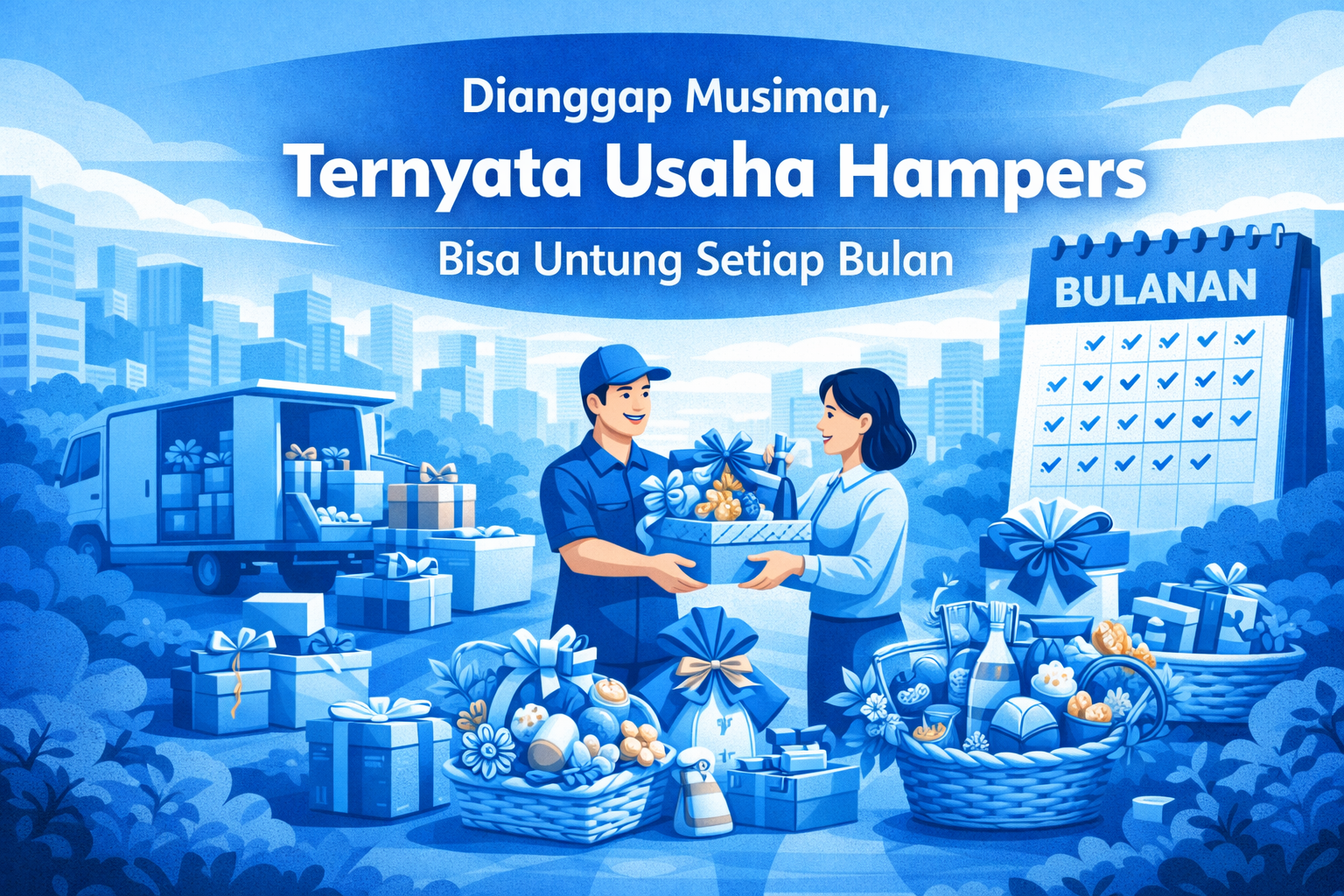 Dianggap Musiman, Ternyata Usaha Hampers Bisa Untung Setiap Bulan