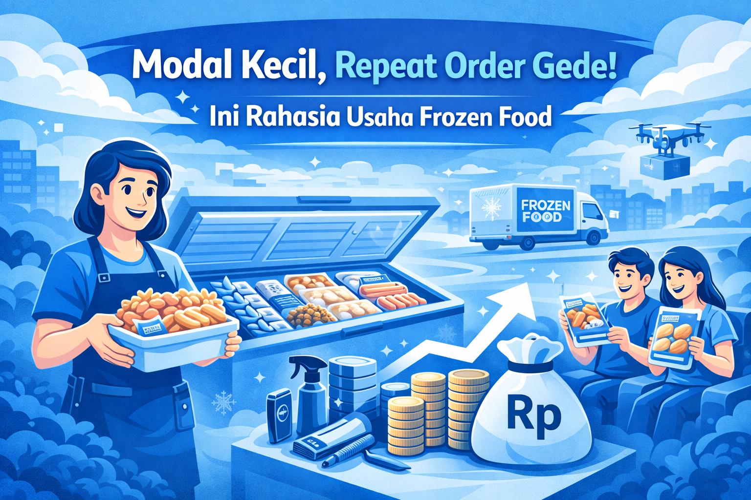 Modal Kecil, Repeat Order Gede! Ini Rahasia Usaha Frozen Food