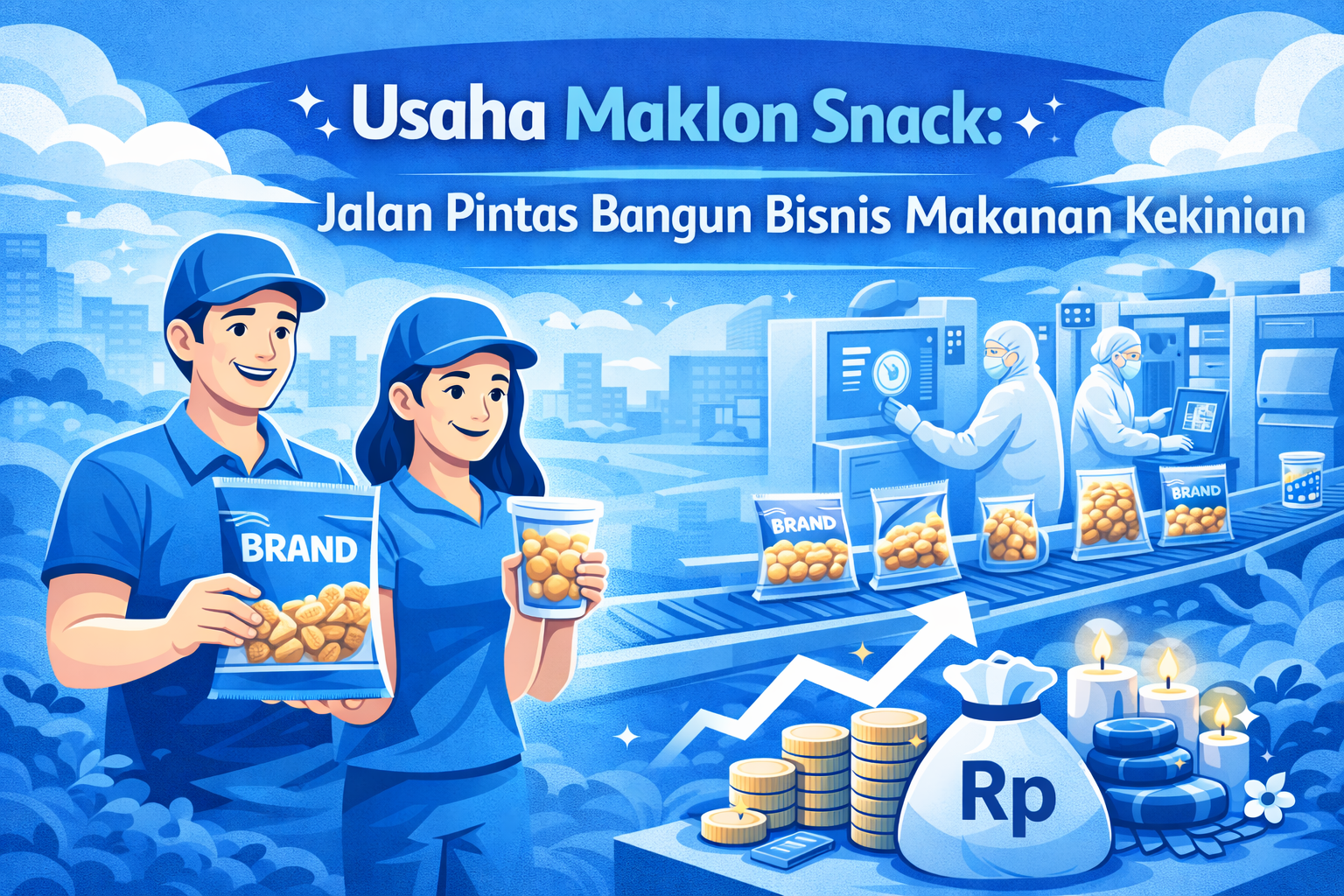 Usaha Maklon Snack: Jalan Pintas Bangun Bisnis Makanan Kekinian
