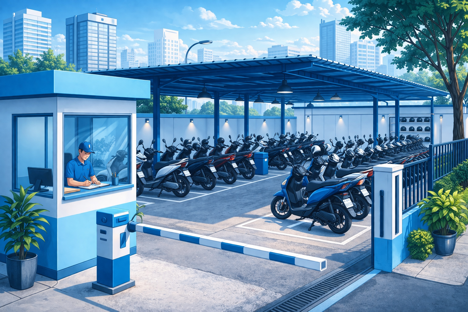 Bisnis Penitipan Motor Peluang Usaha di Kawasan Perkotaan