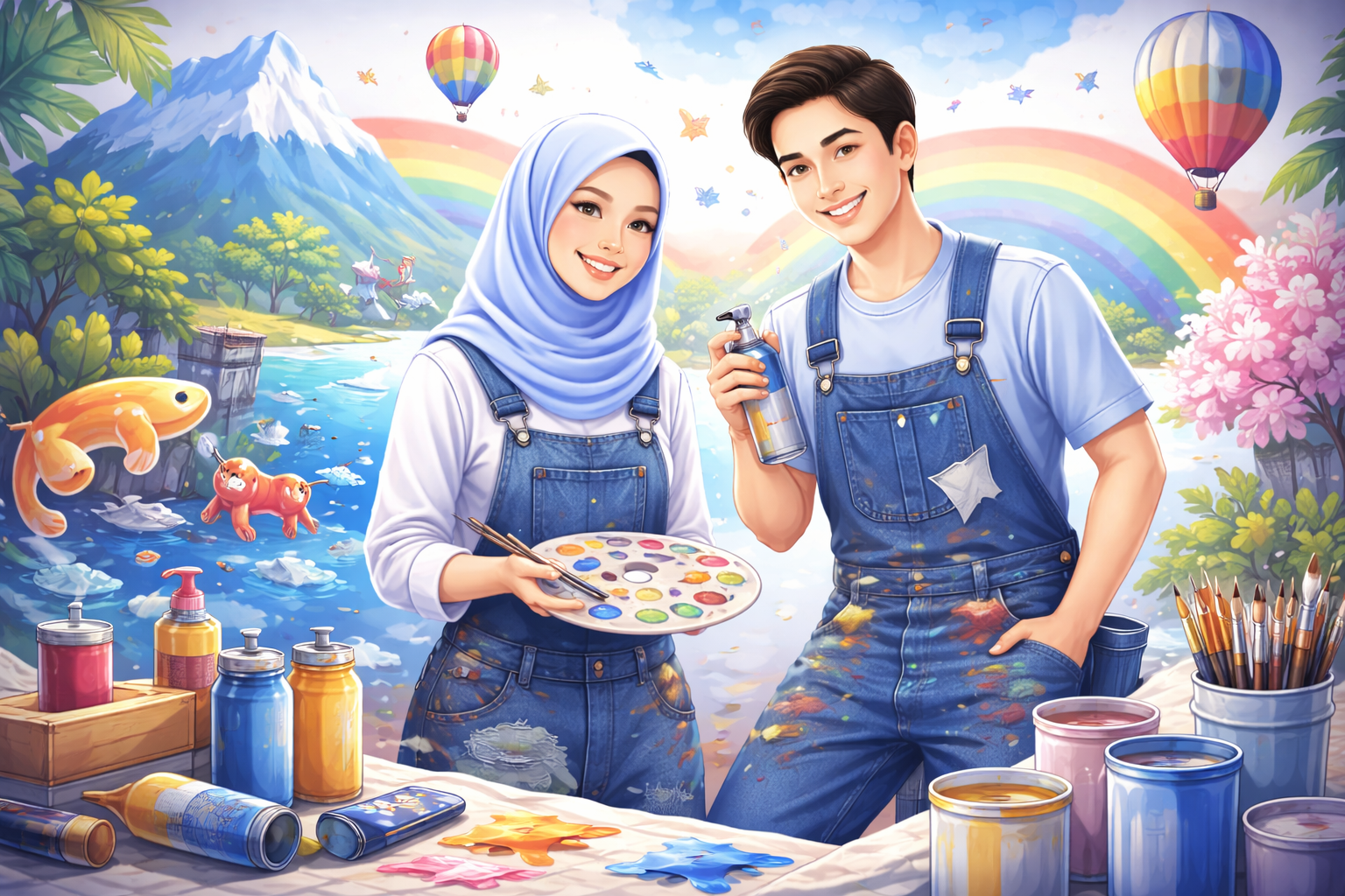 Jasa Mural Dinding Ide Bisnis Kreatif Cuma Modal Skill