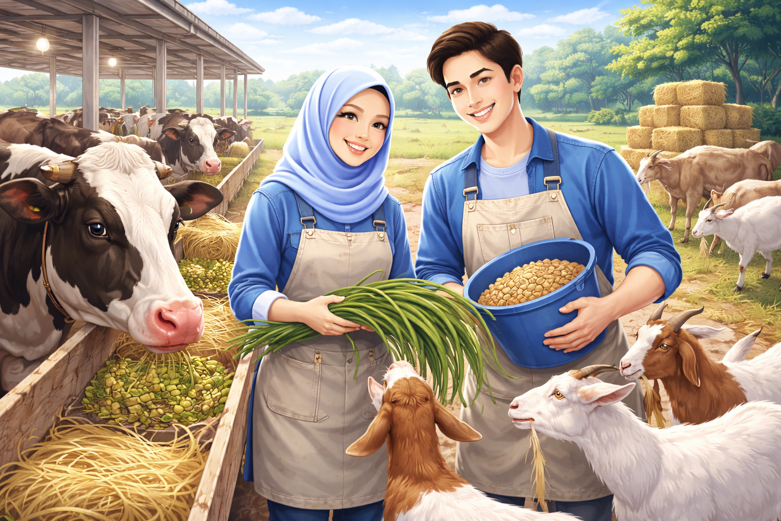 Usaha Ternak Sapi dan Kambing Peluang Bisnis Peternakan yang Menjanjikan di Indonesia