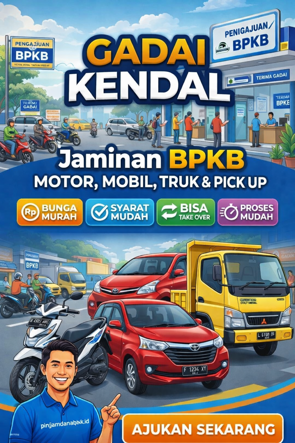 Tips Dapatkan Dana Cepat dari Gadai BPKB Kendal, Cuma Butuh 1 Jam