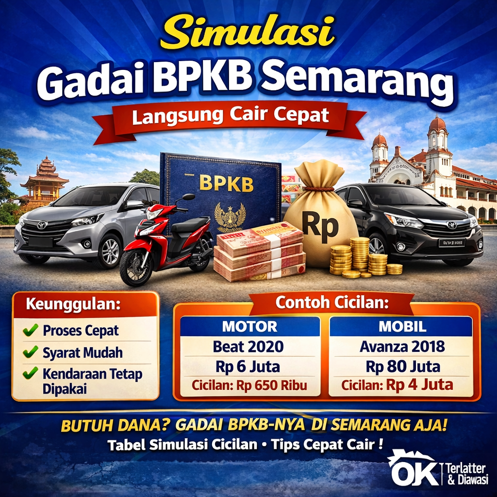 Gadai BPKB Semarang Jawa Tengah