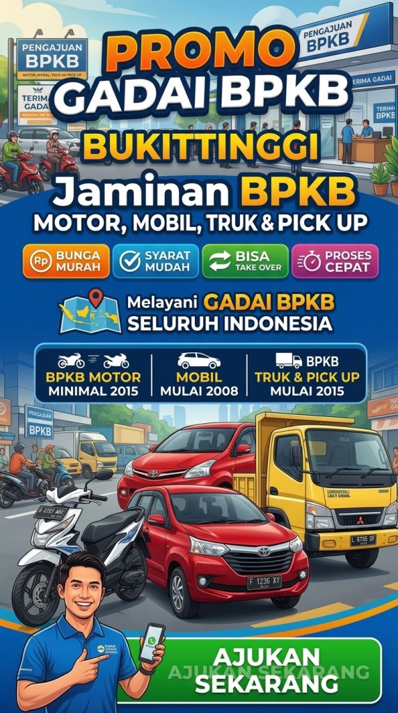 Gadai BPKB Bukittinggi